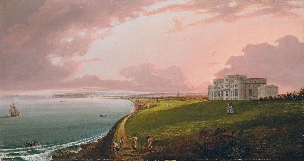 One of the images we animated for Highcliffe Castle