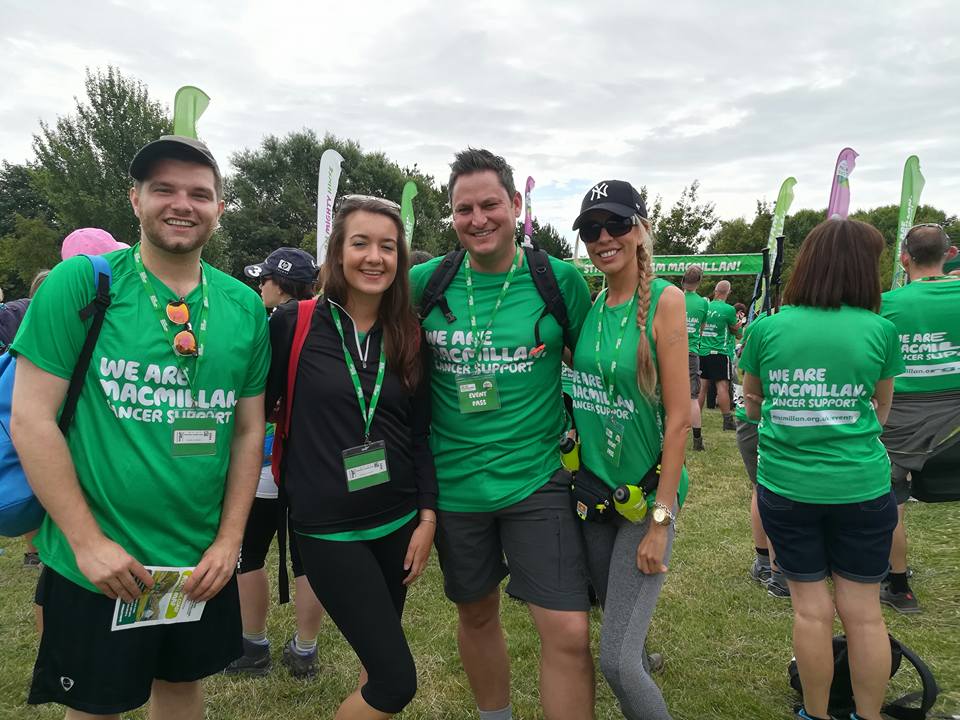 The team ready to go!