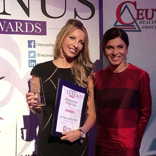 Georgina Hurcombe Wins Venus awards